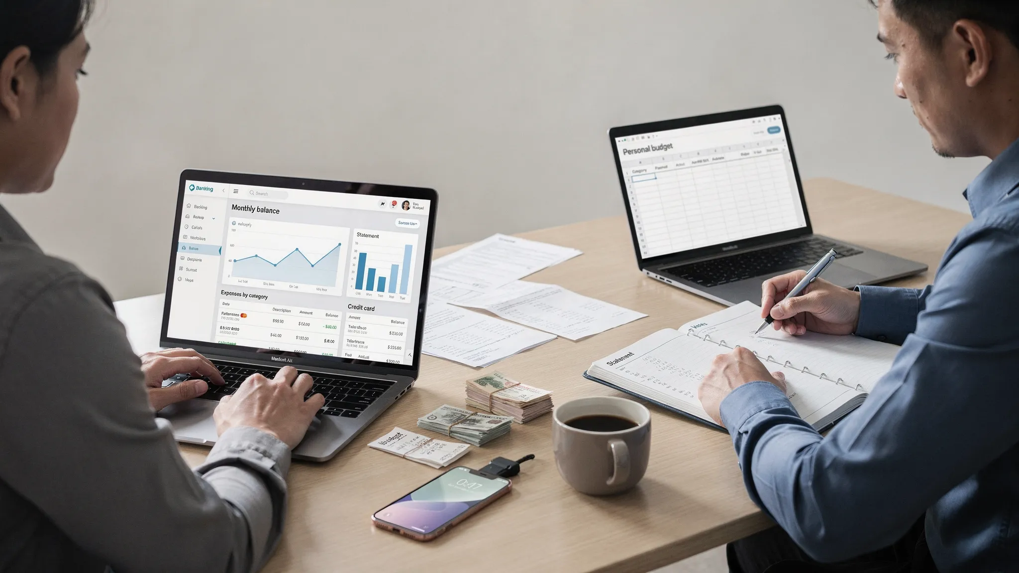 Best Finance Tracking App: Bank Sync vs Manual Tracking - Main Image