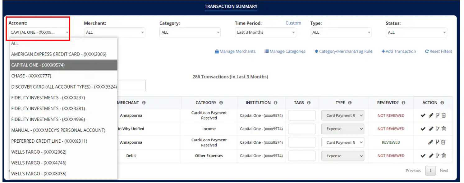 Money Patrol User Guide